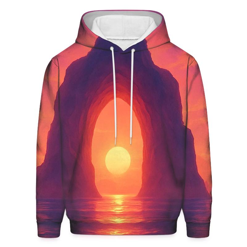 Tideglass Sunset Cathedral heavyweight hoodies