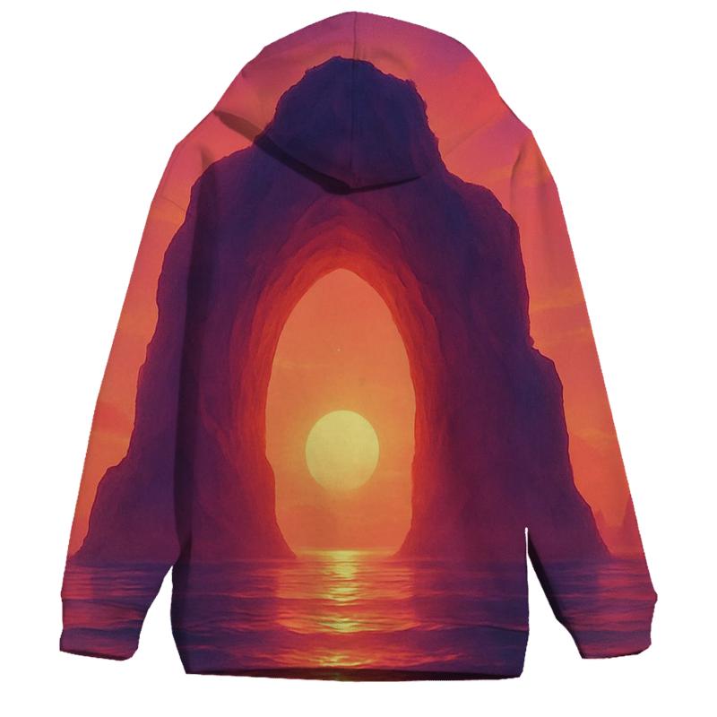 Tideglass Sunset Cathedral heavyweight hoodies