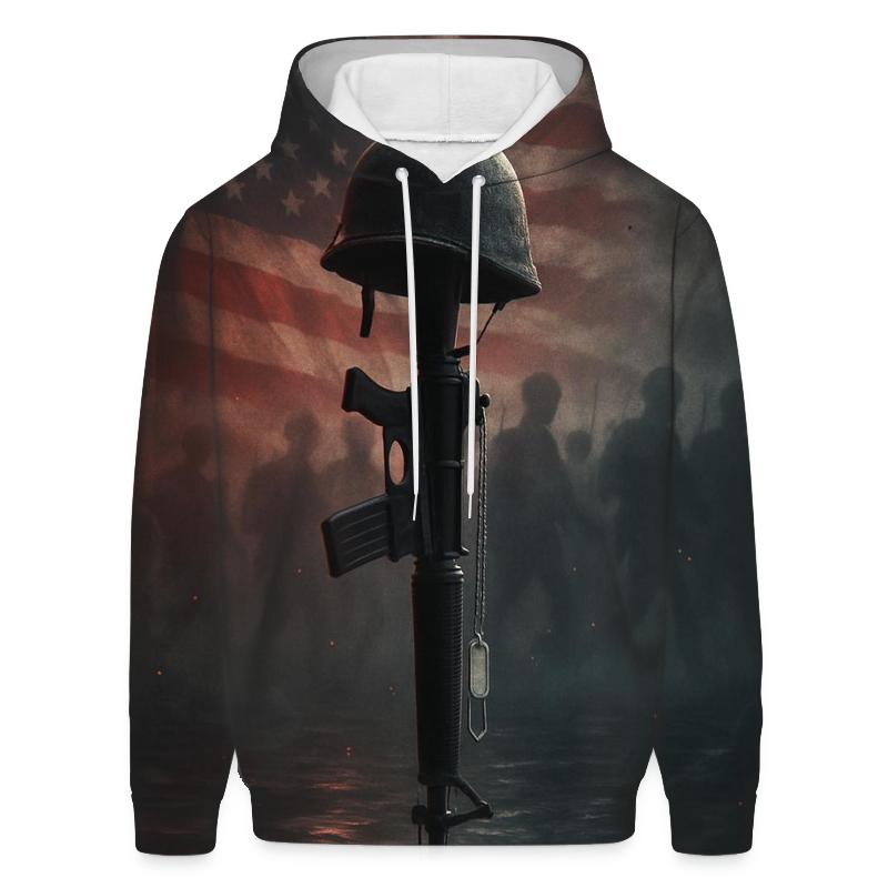 Liberty Lantern Over Quiet Waters printed hoodies