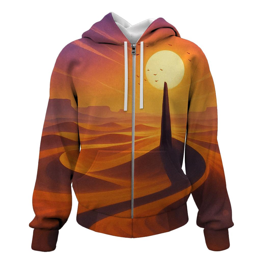 Aurora Dune Sundial lightweight hoodies