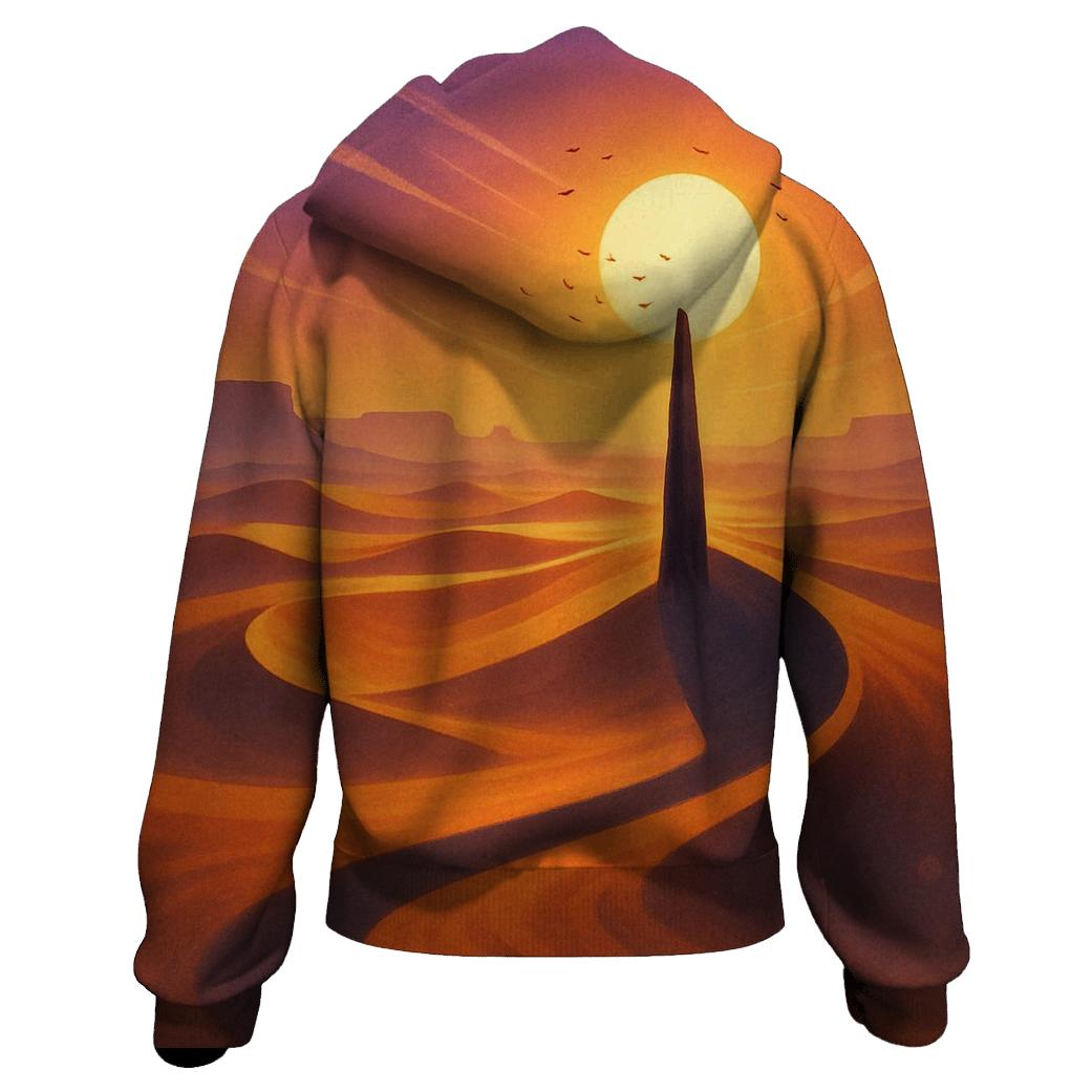 Aurora Dune Sundial lightweight hoodies