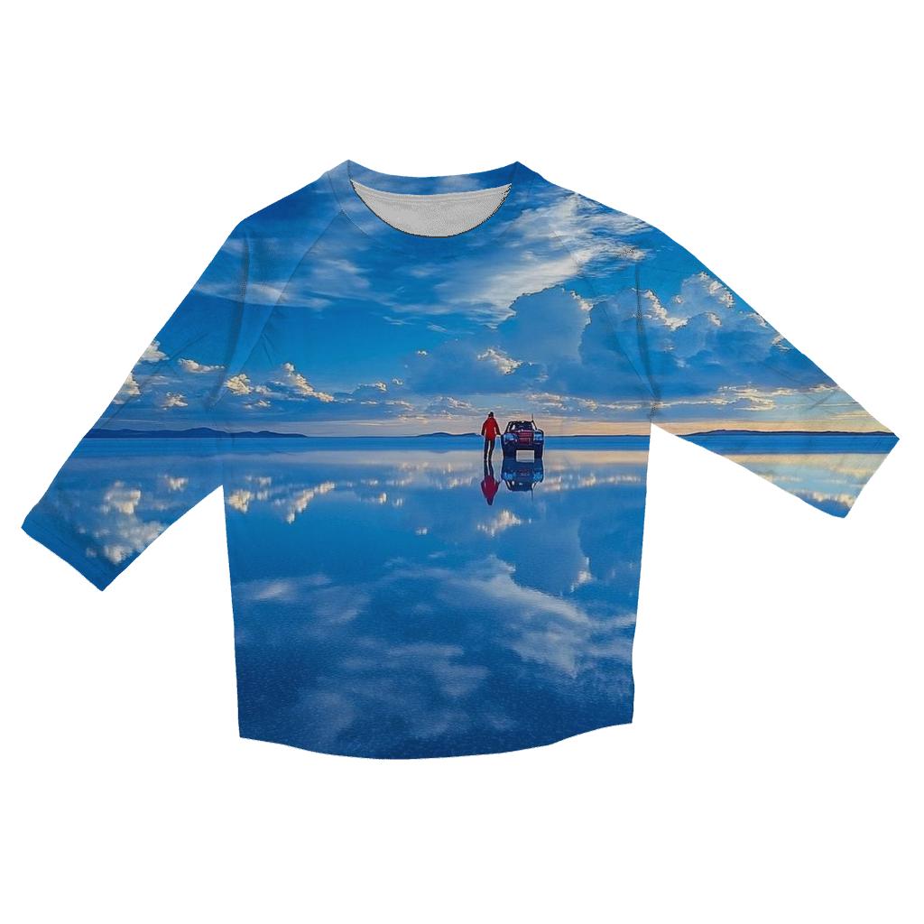 Salar De Uyuni - Uyuni custom 3/4 sleeve shirts