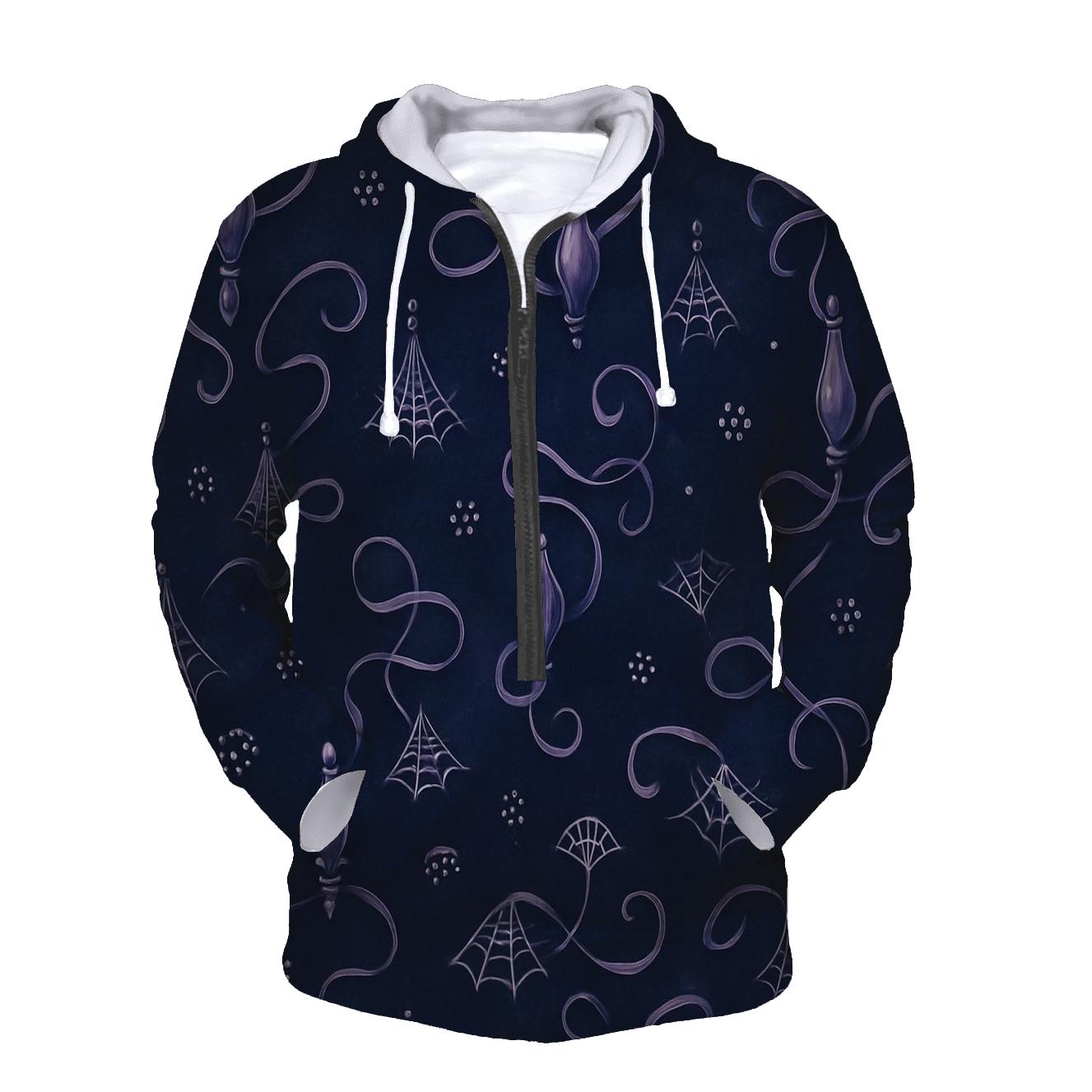Twilight Spinneret Silk Trails In Diagonal Weave pullover hoodies