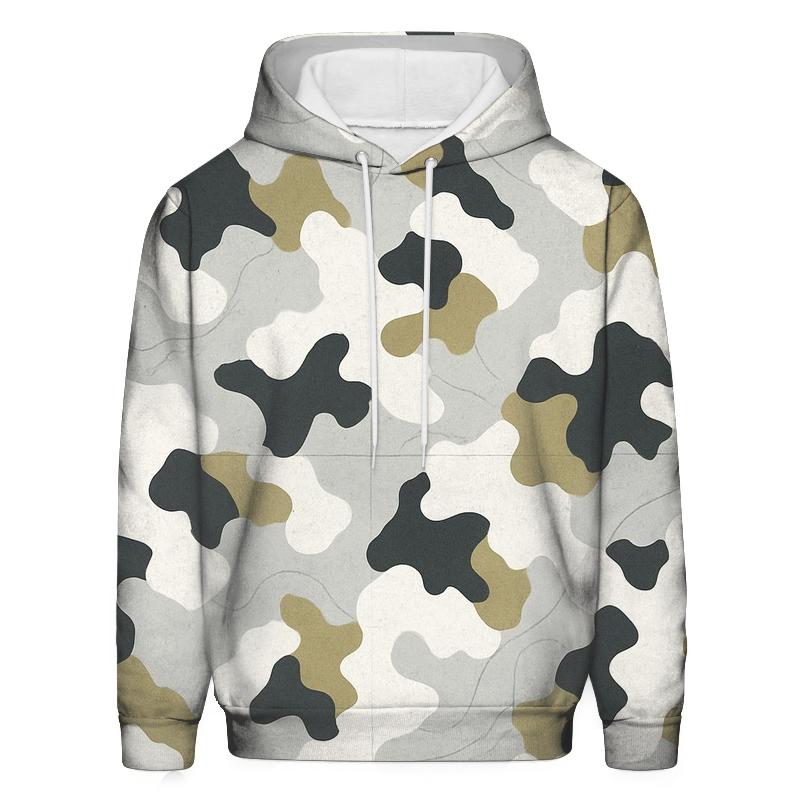 Snow Ridge Alpine Disruption Camo lightweight hoodies