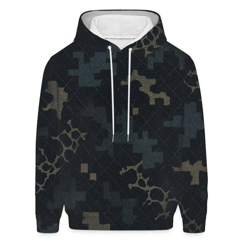 Urban Ripstop Pixel Net Camo printed hoodies