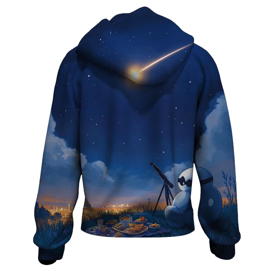 Baymax Comet Chasing Picnic Disney Inspired hoodie styles