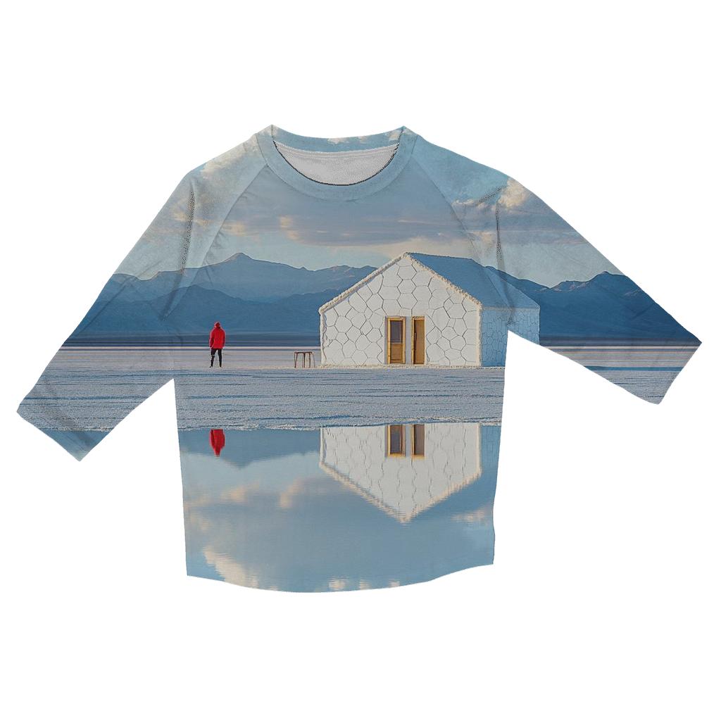 Salar De Uyuni - Uyuni custom 3/4 sleeve shirts