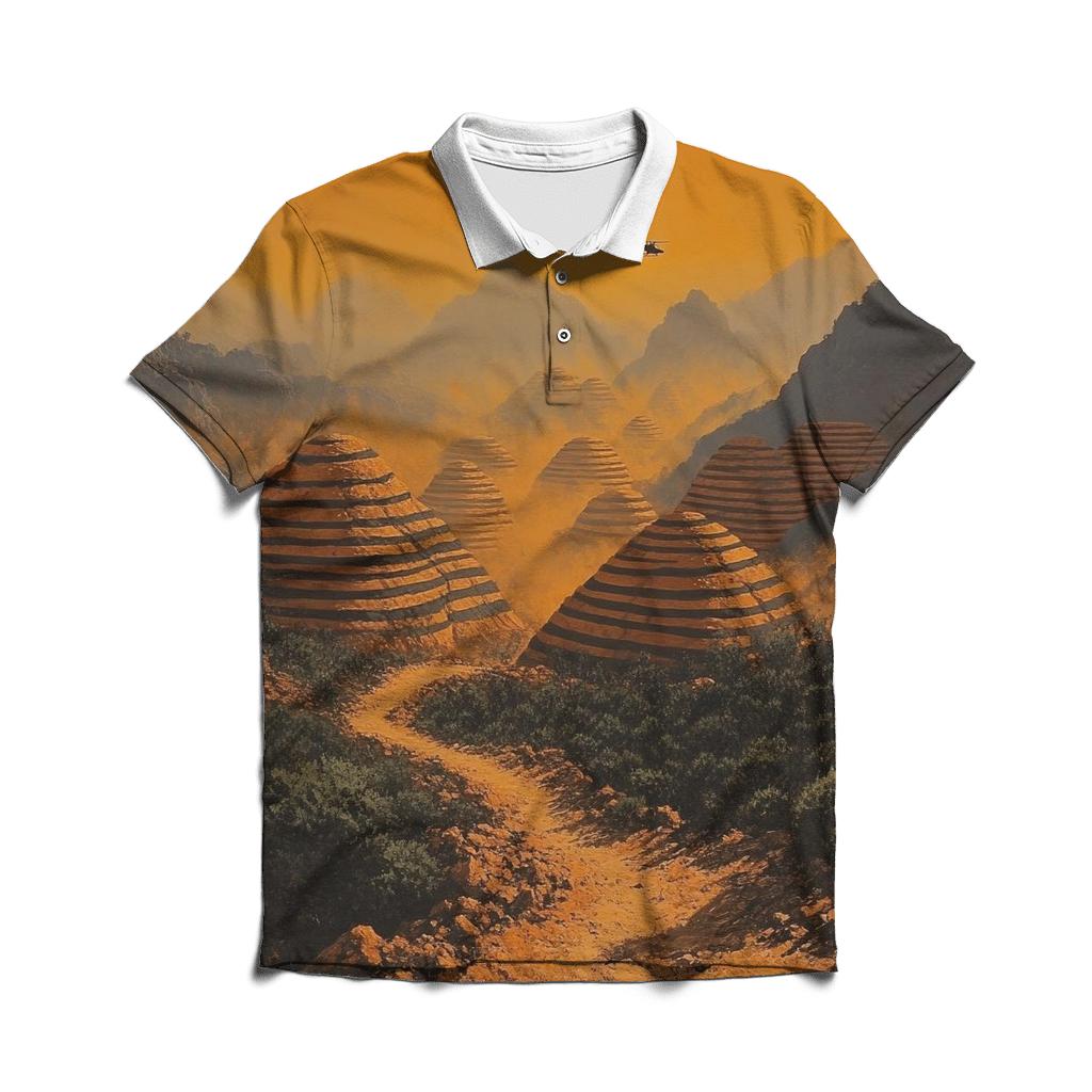 Bungle Bungle Range - Kununurra embroidered polo tops