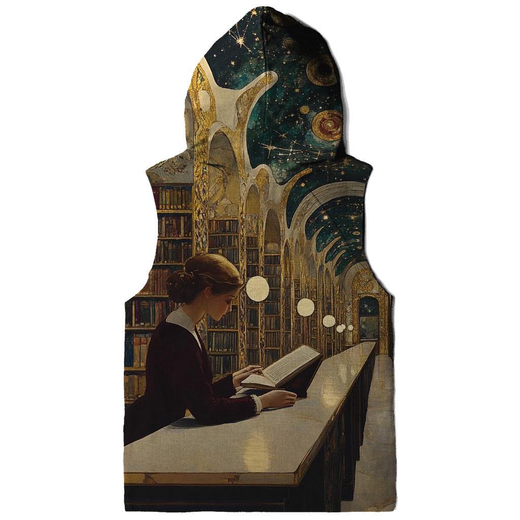 Gustav Klimt Inspired Celestial Library Evening hoodie styles