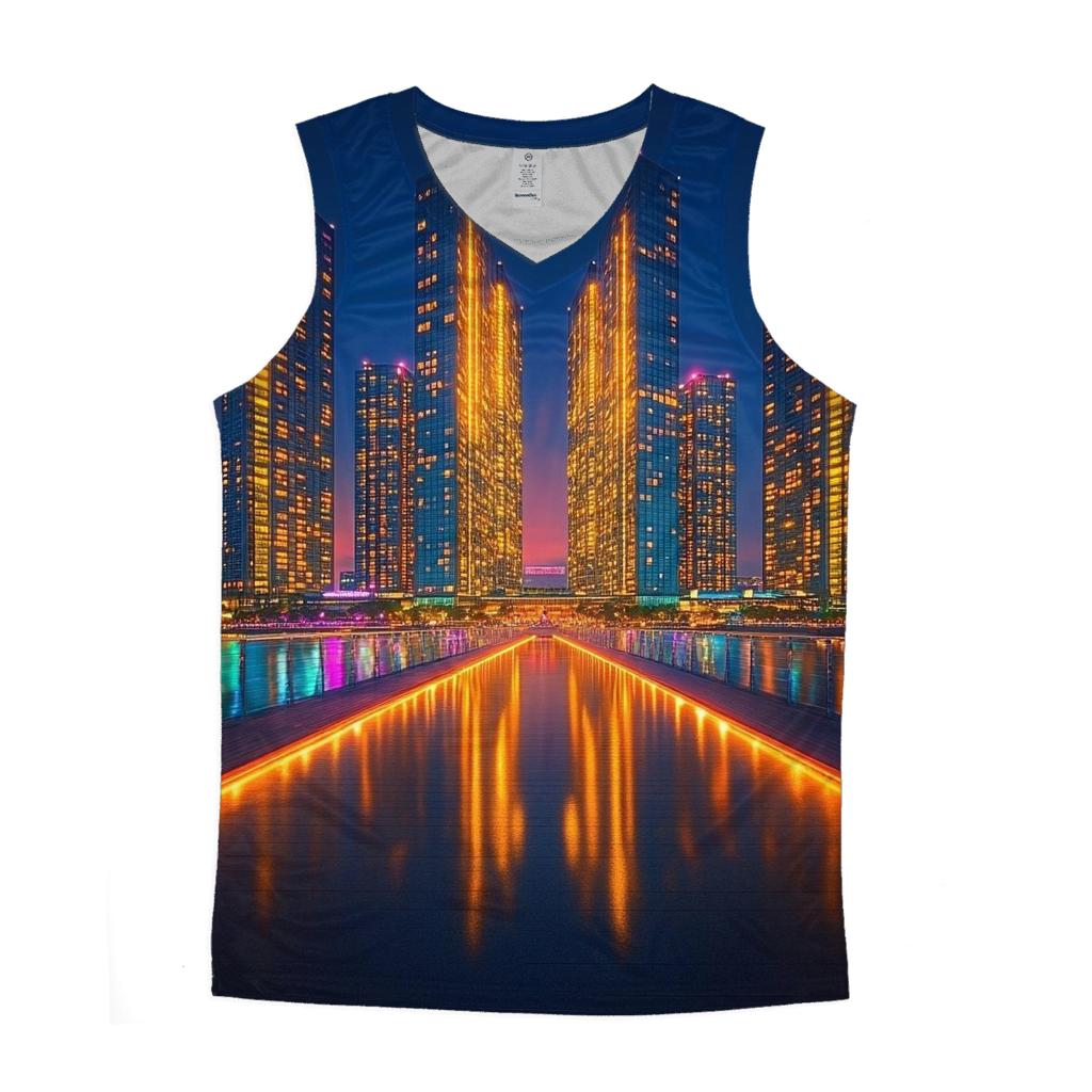 Marina Bay Sands - Singapore sports performance tank tops