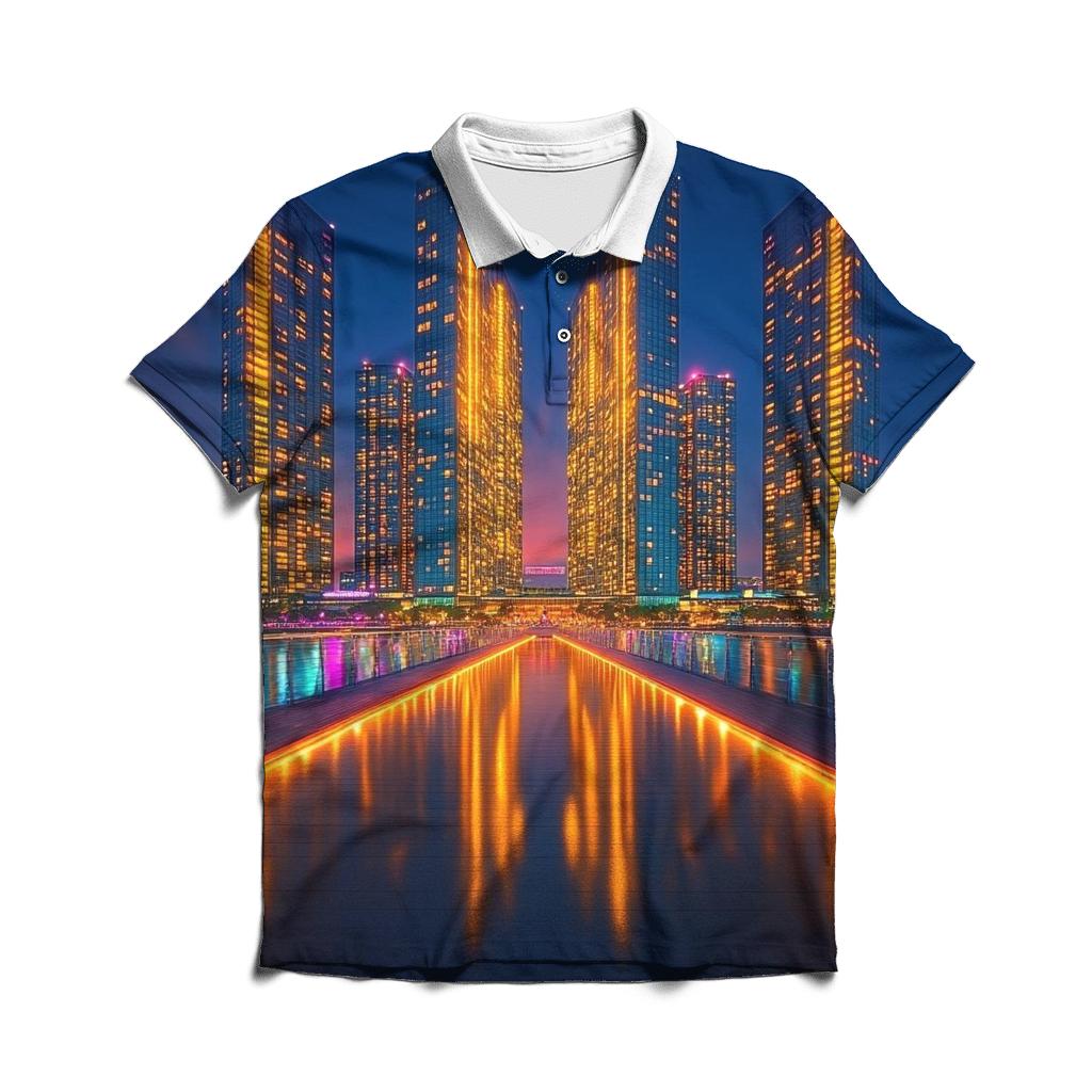 Marina Bay Sands - Singapore personalized polo shirts