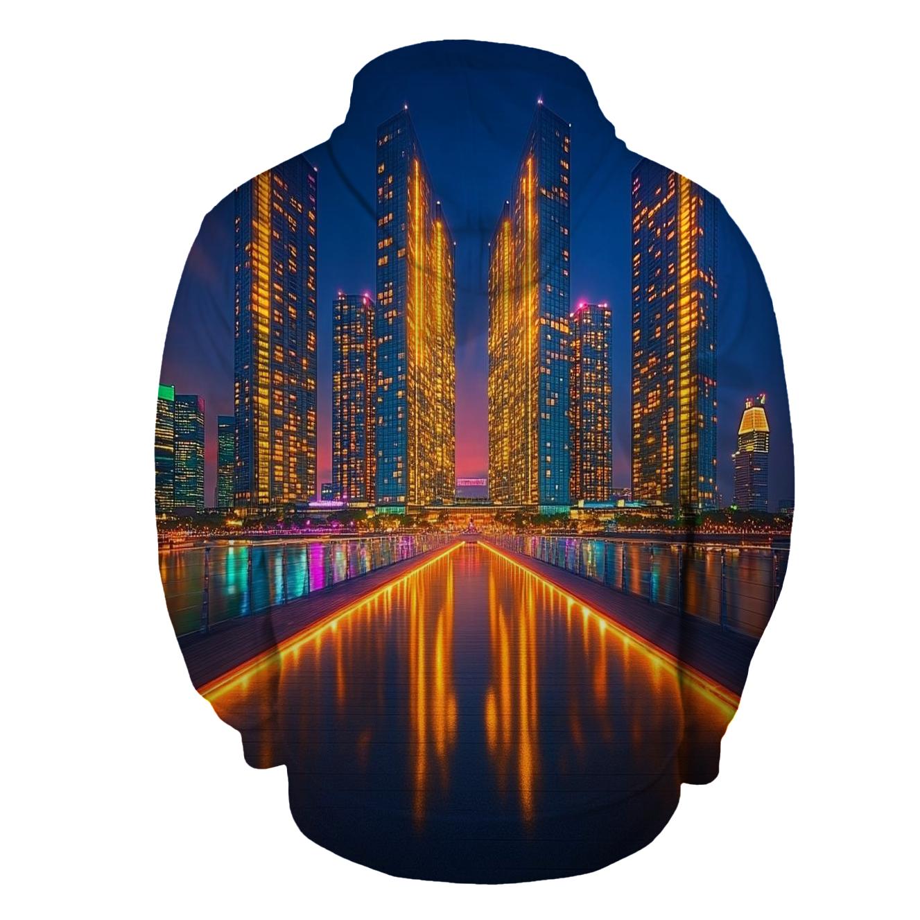 Marina Bay Sands - Singapore embroidered hoodies