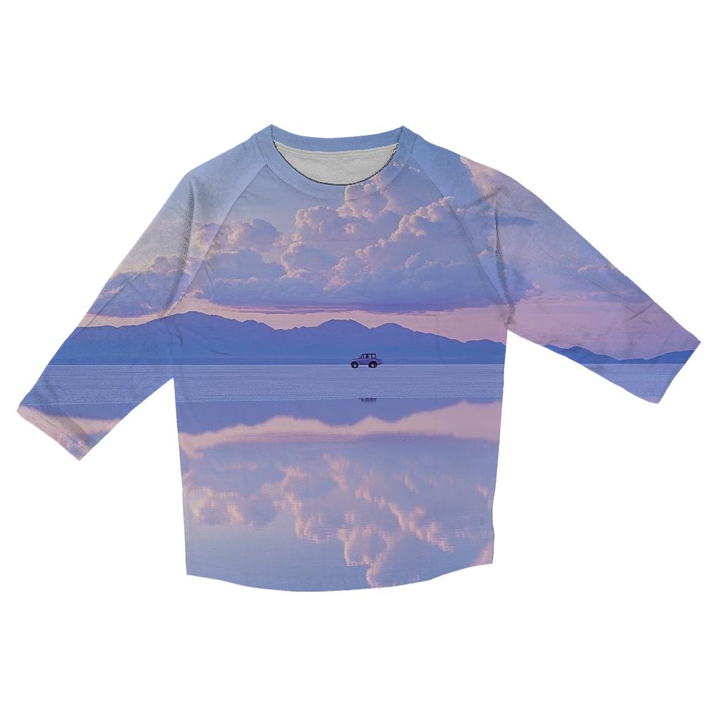 Salar De Uyuni Salt Flats - Uyuni fashion 3/4 sleeve shirts