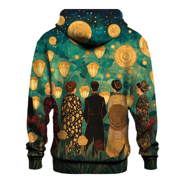 Gustav Klimt Inspired Aurora Garden Festival hoodies fashion