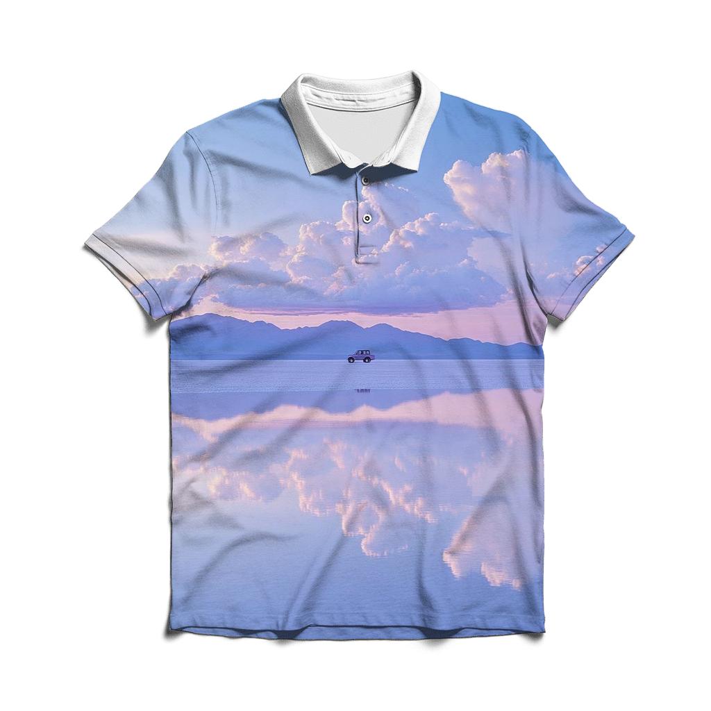 Salar De Uyuni Salt Flats - Uyuni casual sports polo shirts