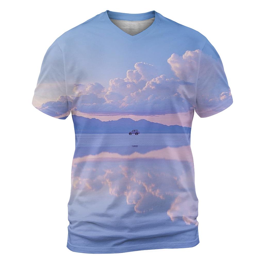 Salar De Uyuni Salt Flats - Uyuni designer pattern shirts