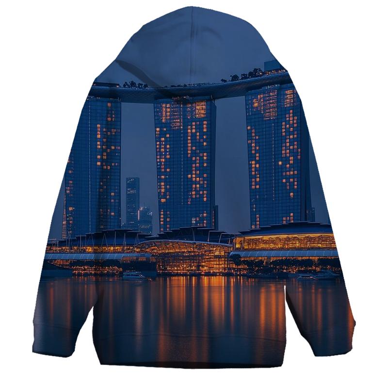 Marina Bay Sands SkyPark - Singapore hoodie trends