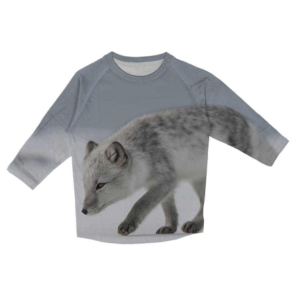 Frostline Forager Arctic Fox personalized 3/4 sleeve tees