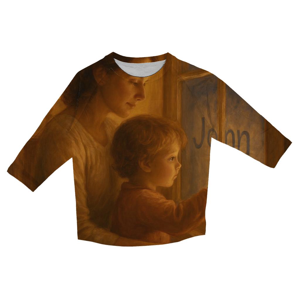 Where Your Name Begins A Mothers Quiet Calling custom 3/4 sleeve shirts