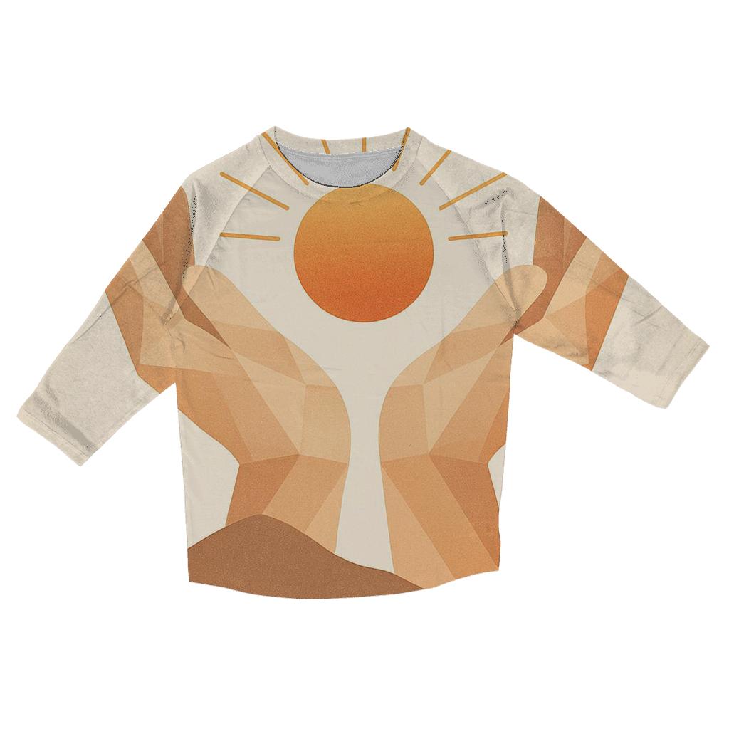 Hands Of Horizon stylish quarter sleeve tops