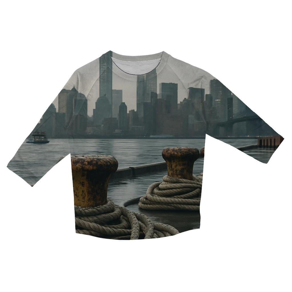 Red Hook Working Waterfront Looking To Lower Manhattan cotton quarter sleeve shirts