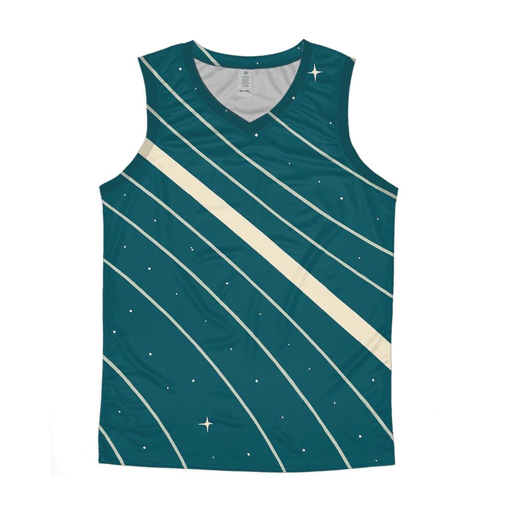 Gravitational Lens Arc Tapestry graphic print tank tops
