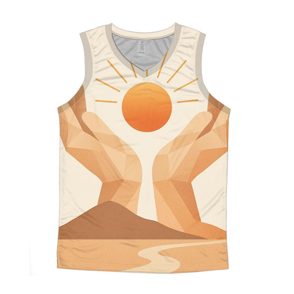Hands Of Horizon personalized athletic tanks