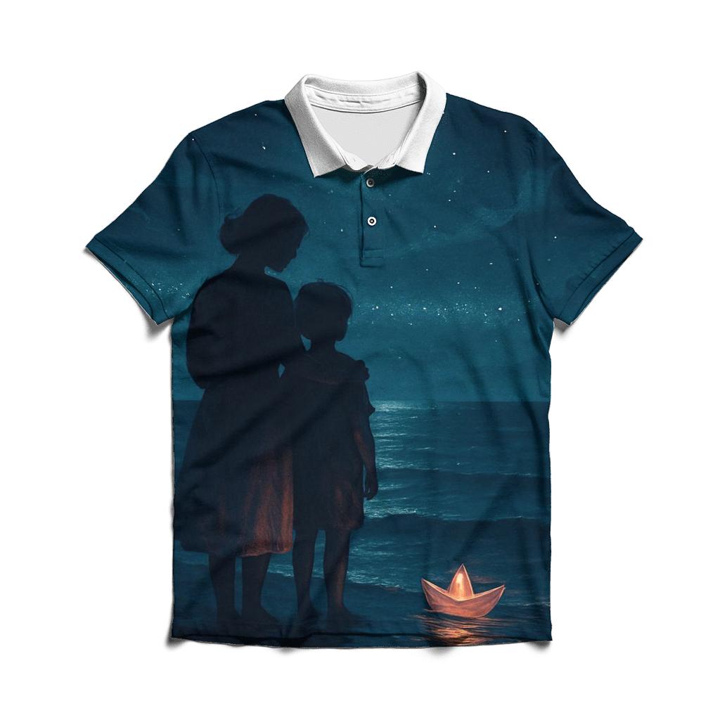 The Harbor In Your Heart A Mothers Love That Waits stylish collar polo tees