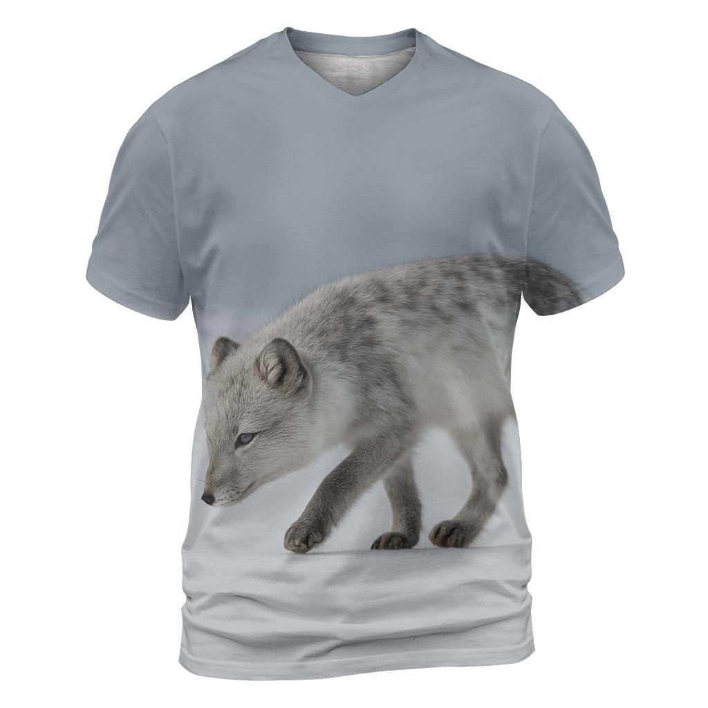 Frostline Forager Arctic Fox designer pattern shirts