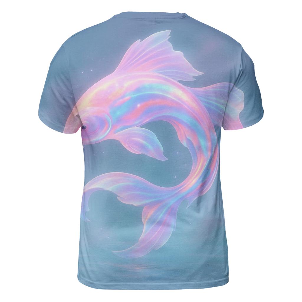 Aurora Koi Drift designer pattern shirts