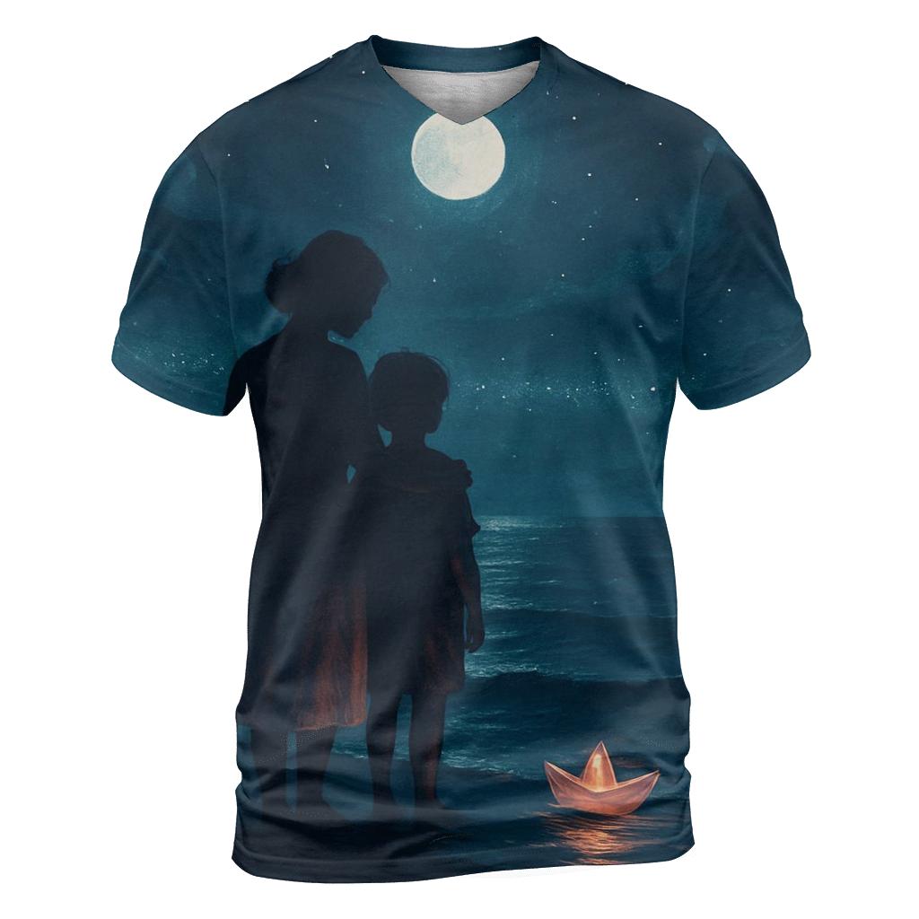 The Harbor In Your Heart A Mothers Love That Waits vibrant all-over design tees