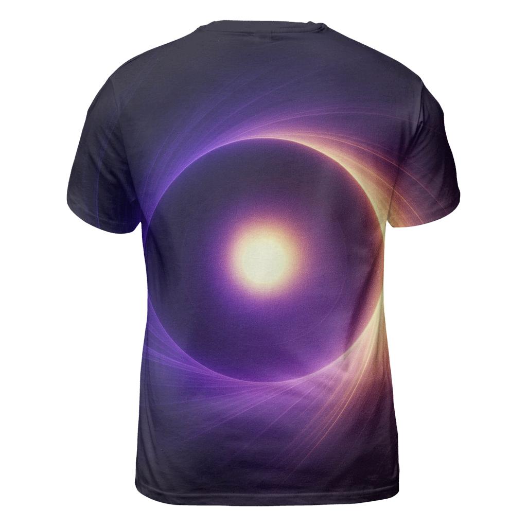 Solar Wind Halo Gradient personalized full print shirts