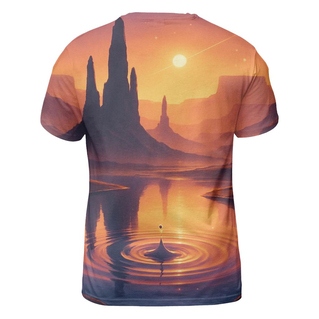 Canyon Glass Sunset Mirage personalized full print shirts