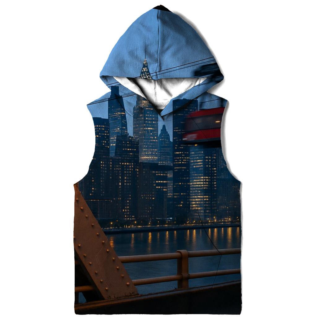 Queensboro Steel Frame Blue Hour Midtown zip-up hoodies
