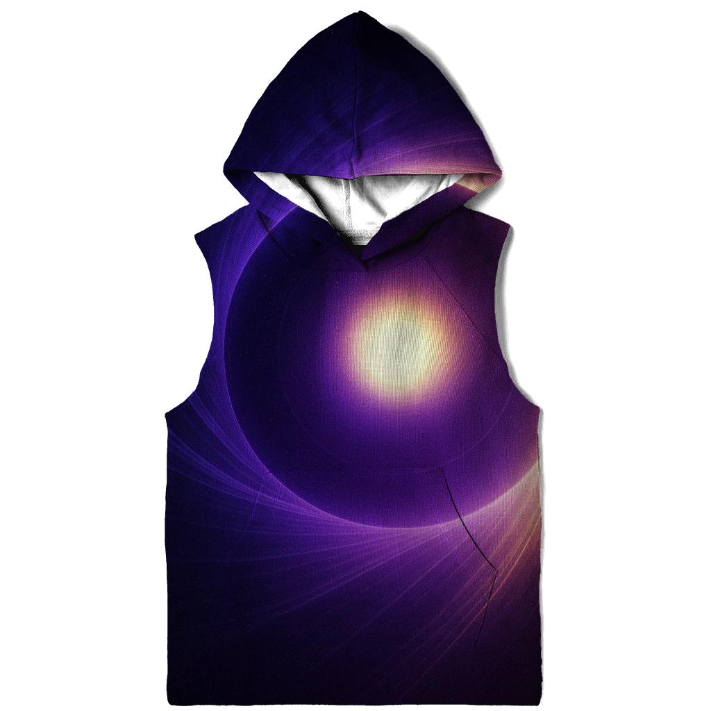 Solar Wind Halo Gradient zip-up hoodies