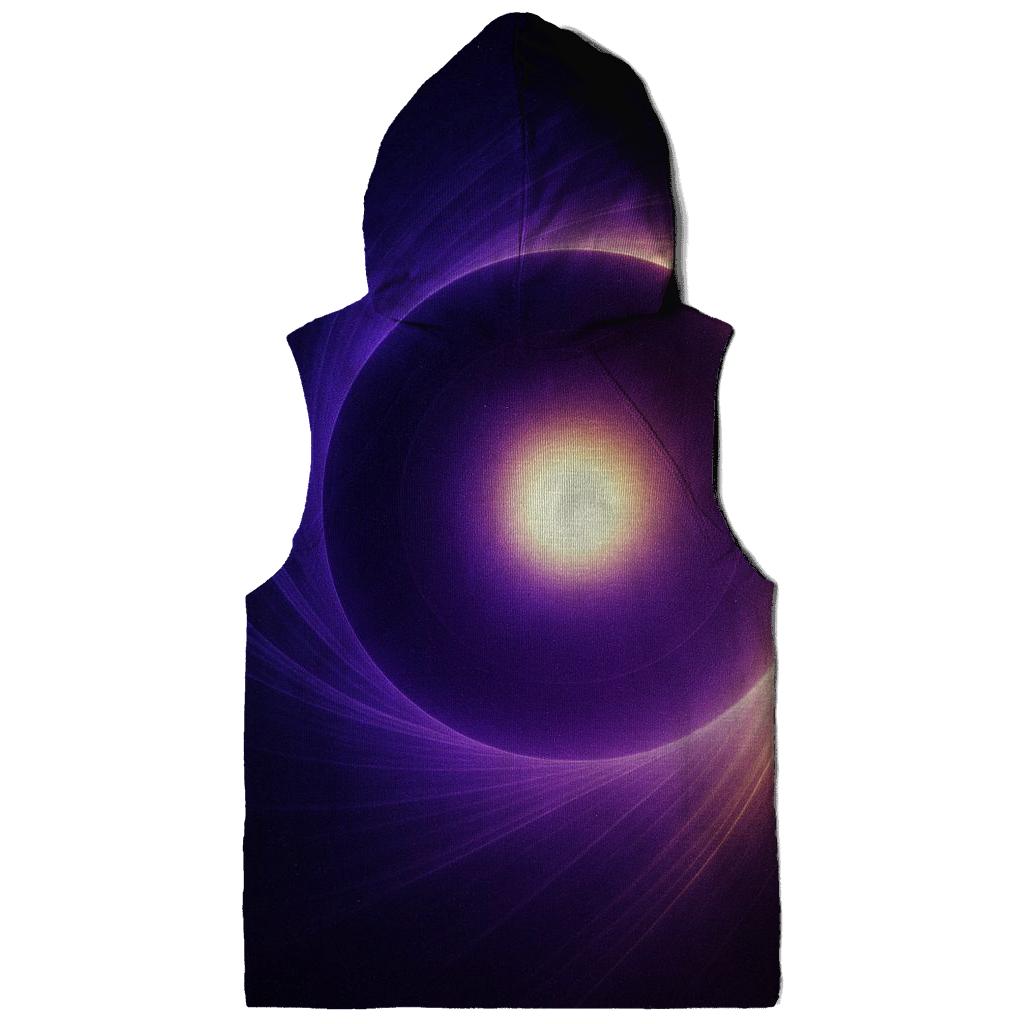 Solar Wind Halo Gradient zip-up hoodies