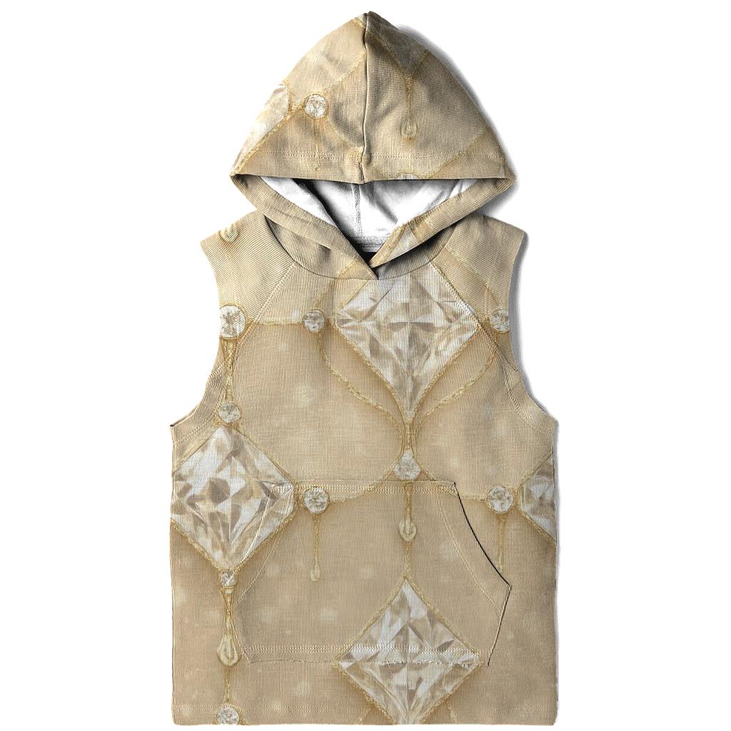 Champagne Crystal Lattice custom hoodies