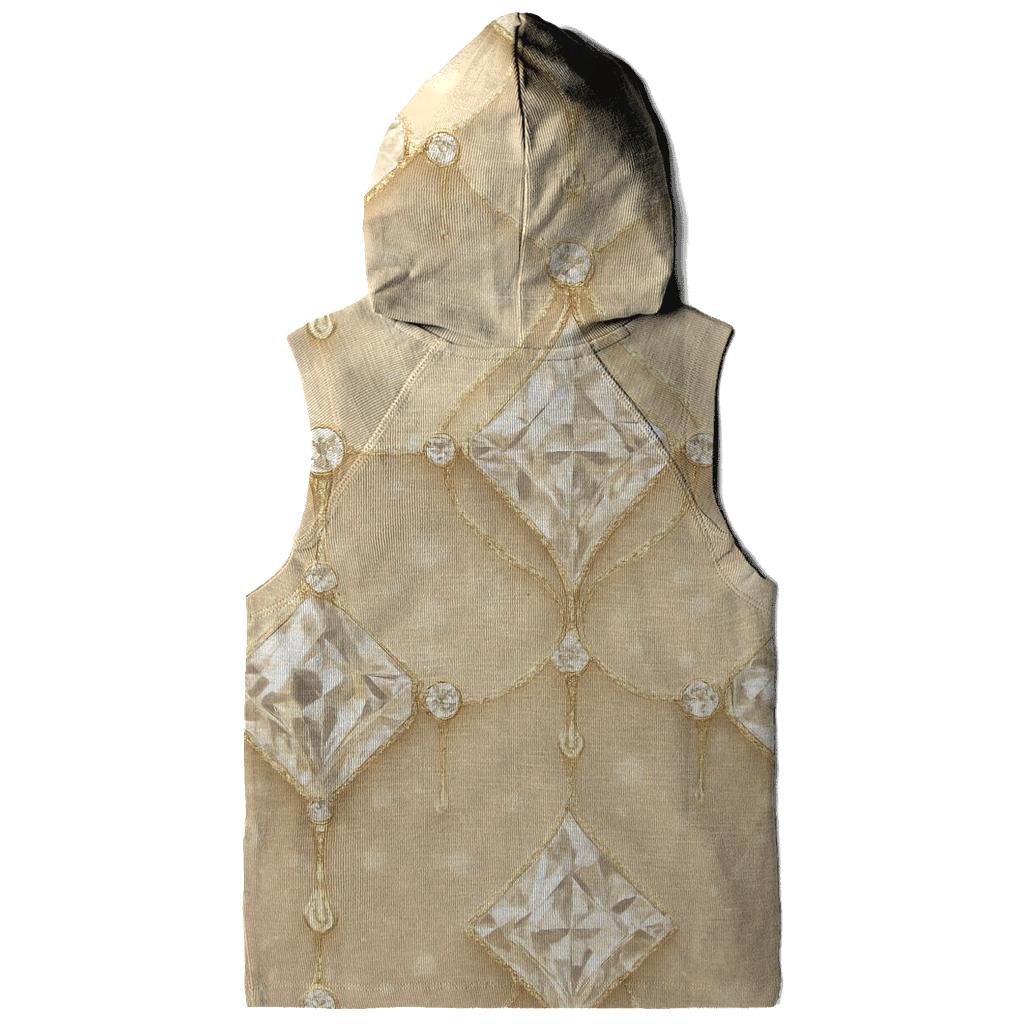 Champagne Crystal Lattice custom hoodies