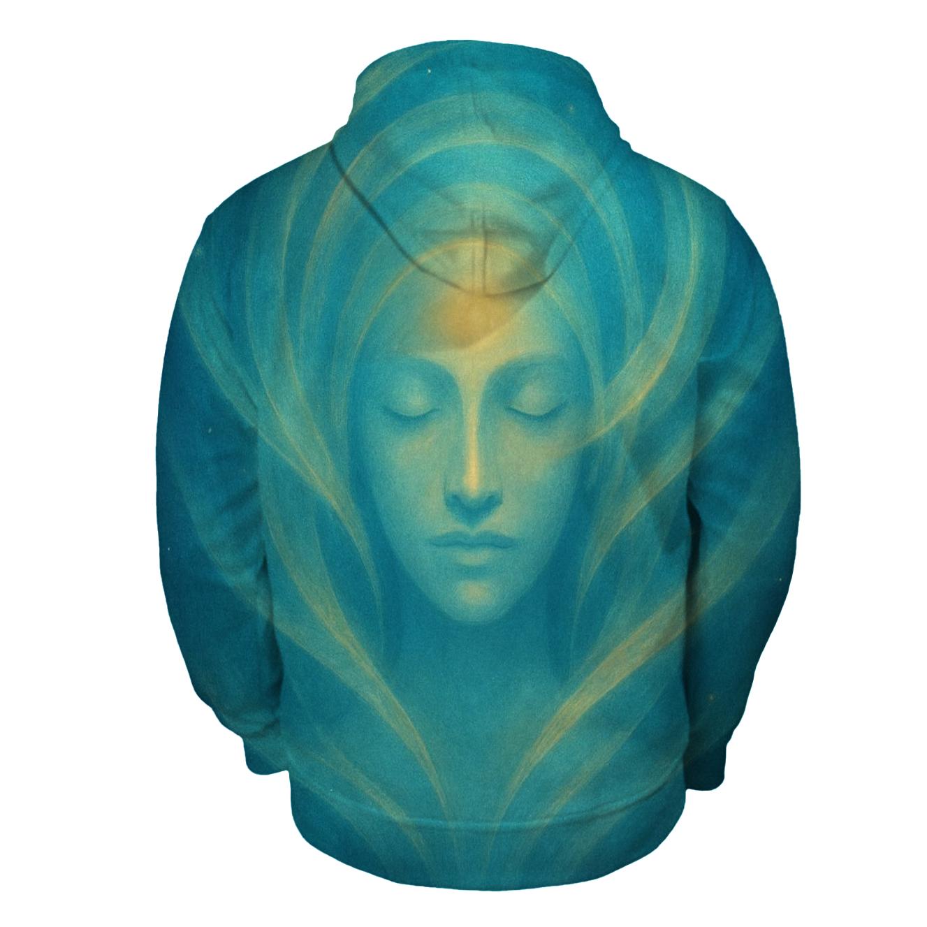 Aurora Within zip-up hoodies