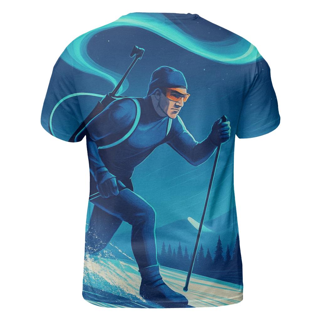 Aurora Biathlon Pursuit statement graphic shirts