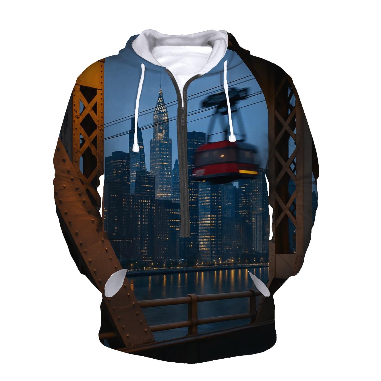 Queensboro Steel Frame Blue Hour Midtown lightweight hoodies