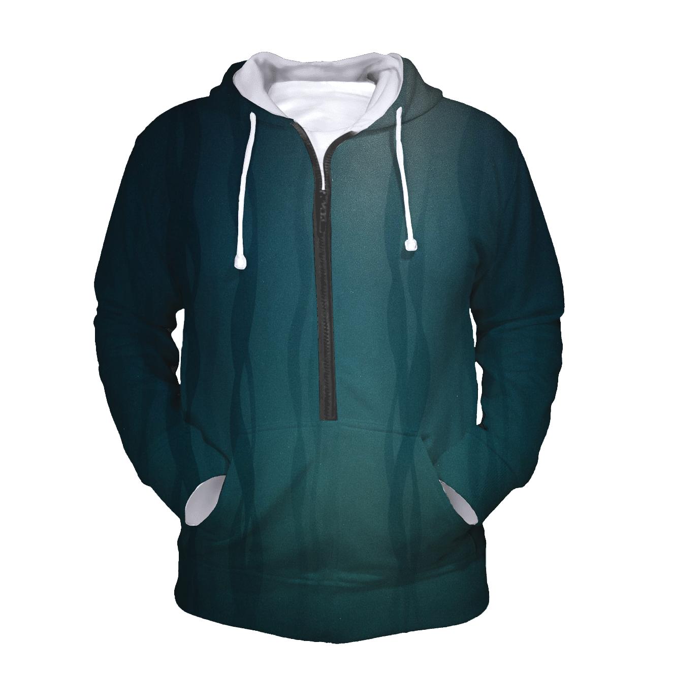 Moonlit Kelp Drift Gradient hoodie trends