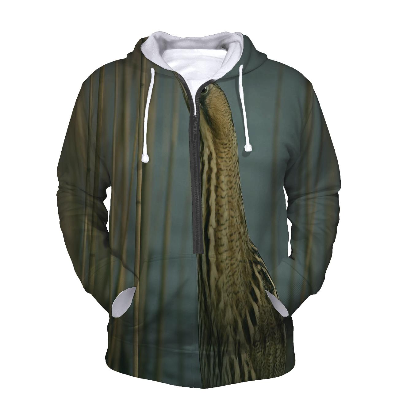 Reedbed Stalk Eurasian Bittern lightweight hoodies