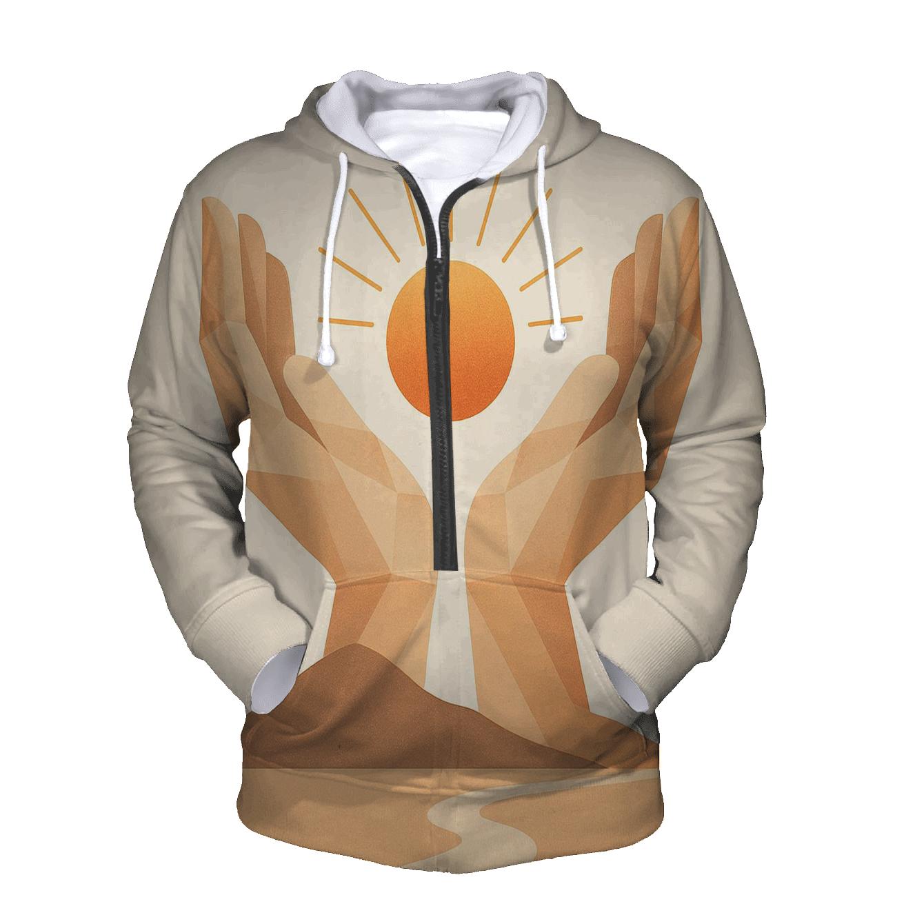 Hands Of Horizon heavyweight hoodies