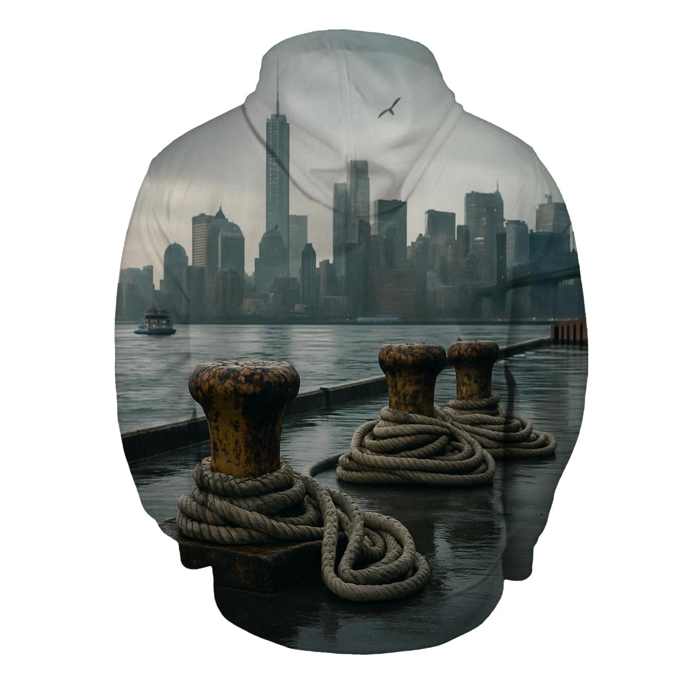 Red Hook Working Waterfront Looking To Lower Manhattan pullover hoodies