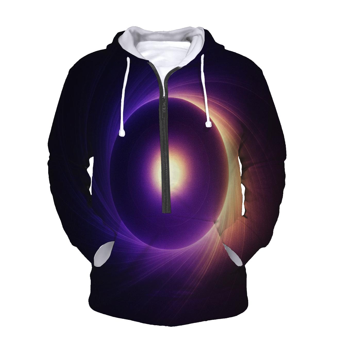 Solar Wind Halo Gradient hoodie styles