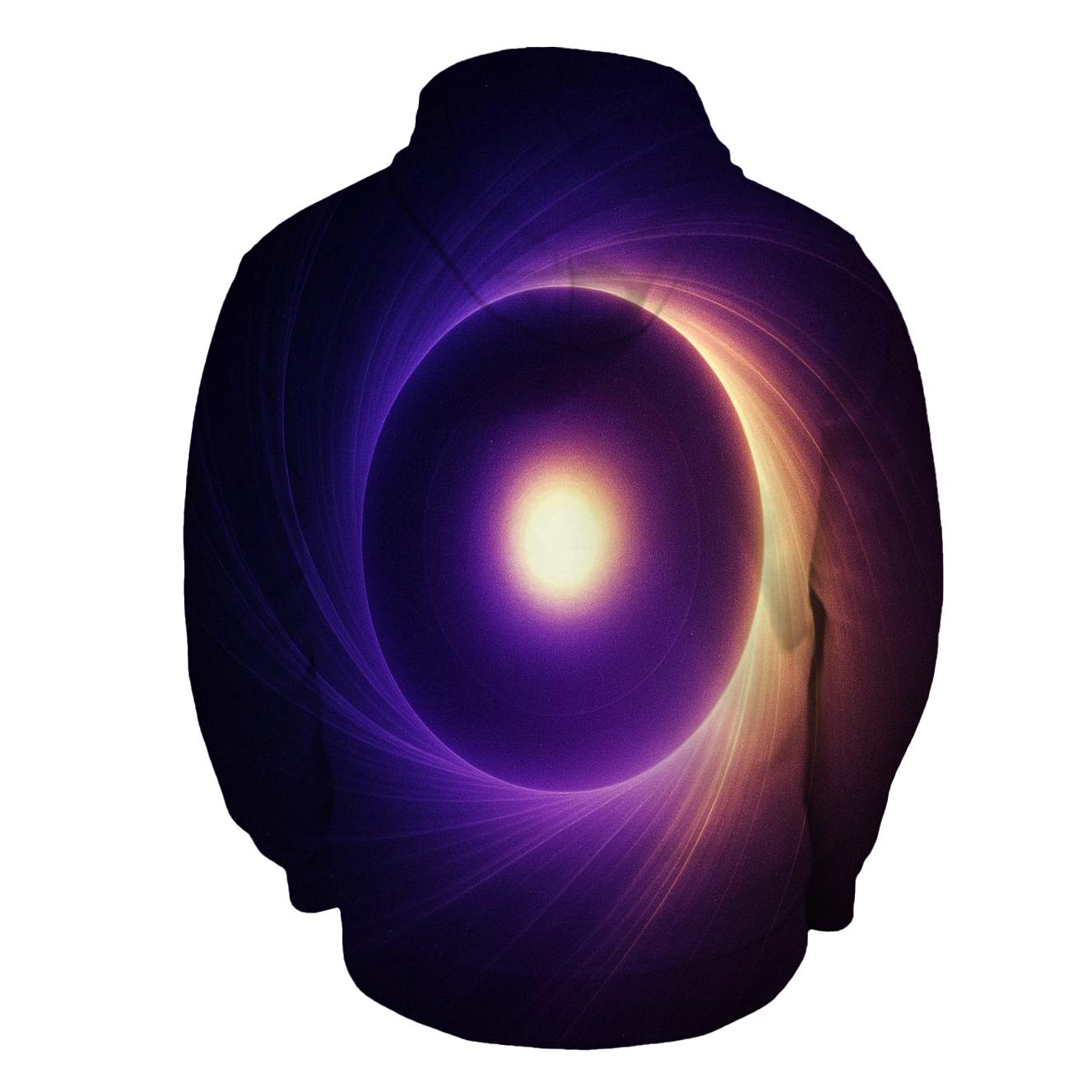 Solar Wind Halo Gradient hoodie styles