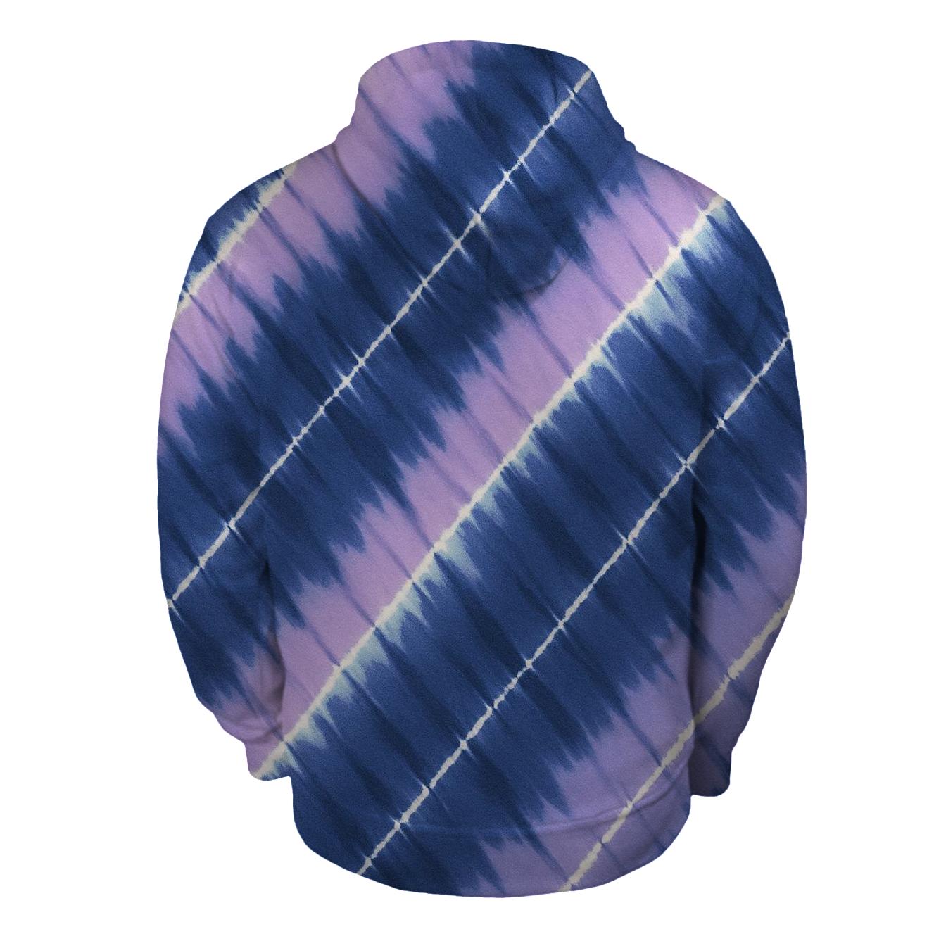 Arashi Nebula Diagonal Pole Wrap embroidered hoodies