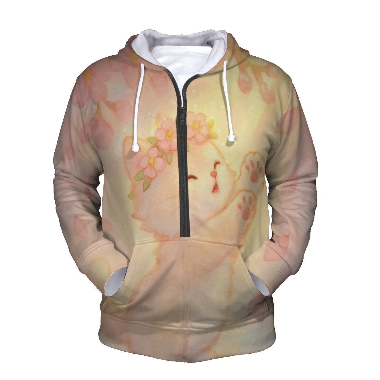 Sunbeam Orchard Cloud Kitten premium hoodies