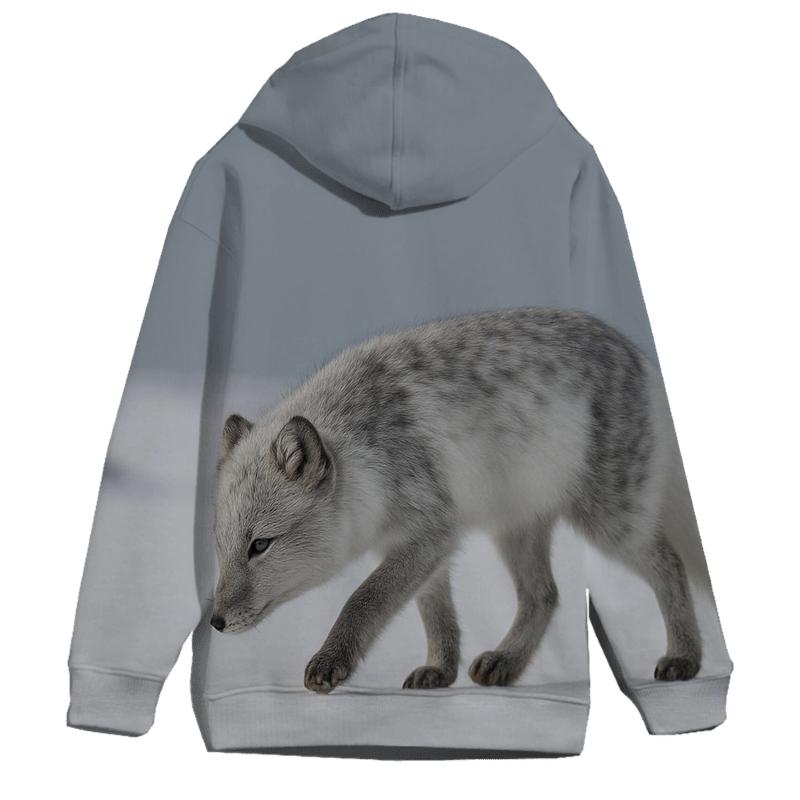 Frostline Forager Arctic Fox pullover hoodies